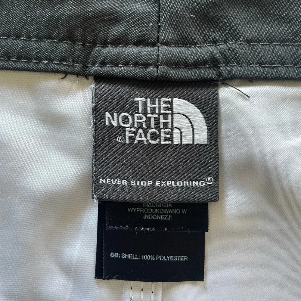 The North Face Mens Swim Trunks‎ Black White Plaid Drawstring Size 38